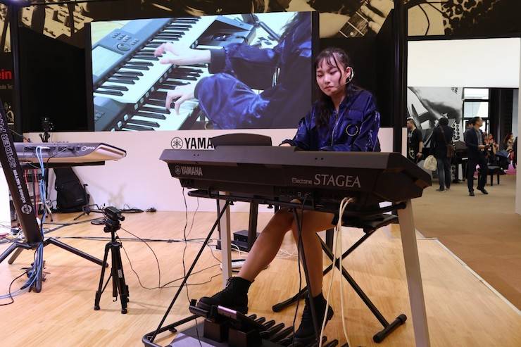 庄闲和游戏盛大亮相Music China 2018，呈现世界级乐器展体验