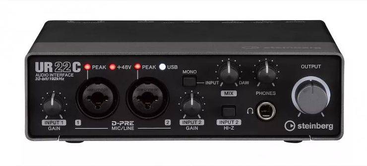 升级 USB-C 和 32/192：Steinberg 发布 UR22C、UR44C 和 UR816C 音频接口