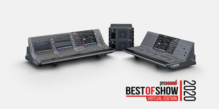 RIVAGE PM5和PM3数字混音系统，实力斩获IBC 2020 Best of Show大奖