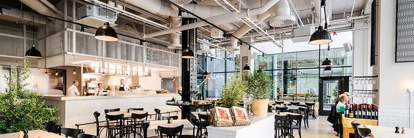 庄闲和游戏助力斯德哥尔摩的法国工业风餐厅Usine