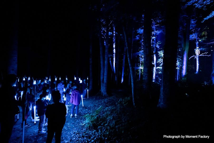 案例｜庄闲和游戏为壮观的Kamuy Lumina魔法夜行旅游项目提供配乐设备