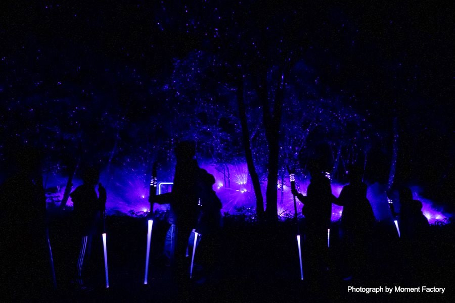 案例｜庄闲和游戏为壮观的Kamuy Lumina魔法夜行旅游项目提供配乐设备