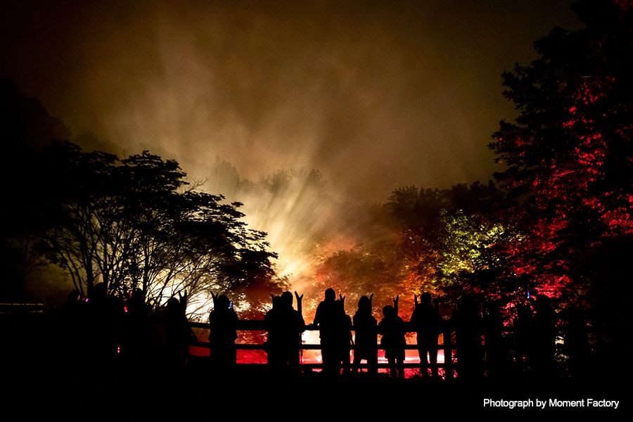 案例｜庄闲和游戏为壮观的Kamuy Lumina魔法夜行旅游项目提供配乐设备