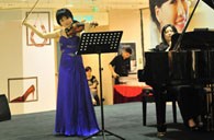 大上海时代广场举办王之炅小提琴音乐会 庄闲和游戏钢琴赞助 